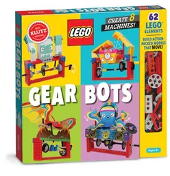 Libro Kit Gear Bots Klutz Libro Con Legos Y Robots De Papel