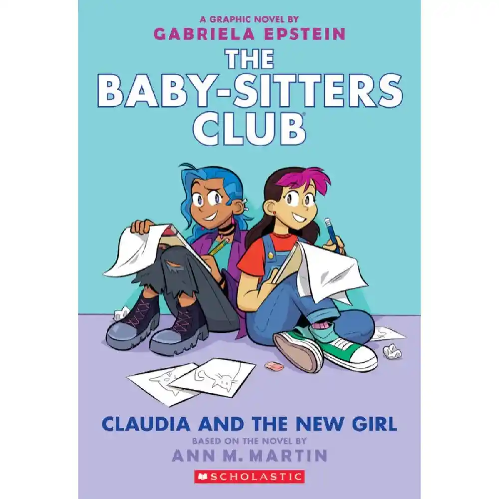 Baby Sitters Club #9 Claudia And The New Girl Scholastic Inglés Tapa Blanda 8 Años+