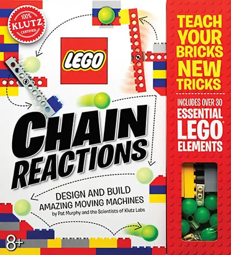 Libro Kit Lego: Reacciones En Cadena Klutz Libro Con Legos