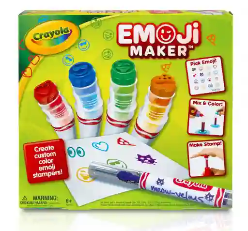 Kit Para Hacer Lápices Crayola Emoji Maker