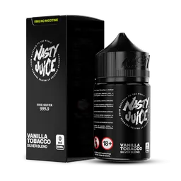 E-liquid Líquido Vaporizador Vanilla Tobacco 50ml Shortfill - Nasty Juice