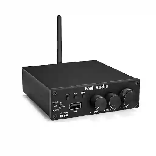 Amplificador De Audio Bluetooth/usb/rca 160w X 2- Fosi Audio Bl20c
