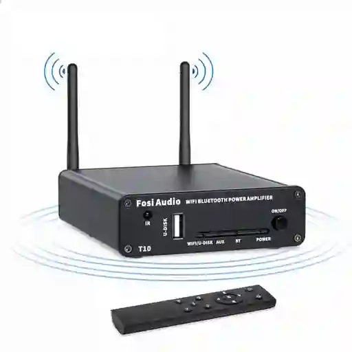 Amplificador De Audio Wifi Y Bluetooth 5.0 2x100w – Fosi Audio T10