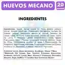 Huevitos De Pascua Mecano, Relleno Manjar -bandeja Con 20uni