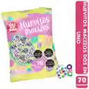 Huevos De Chocolate Macizo Dos En Uno (bolsa 70 Unidades)