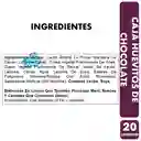 Huevos De Pascua Colombina - Chocolate De Leche (caja 20 Un)