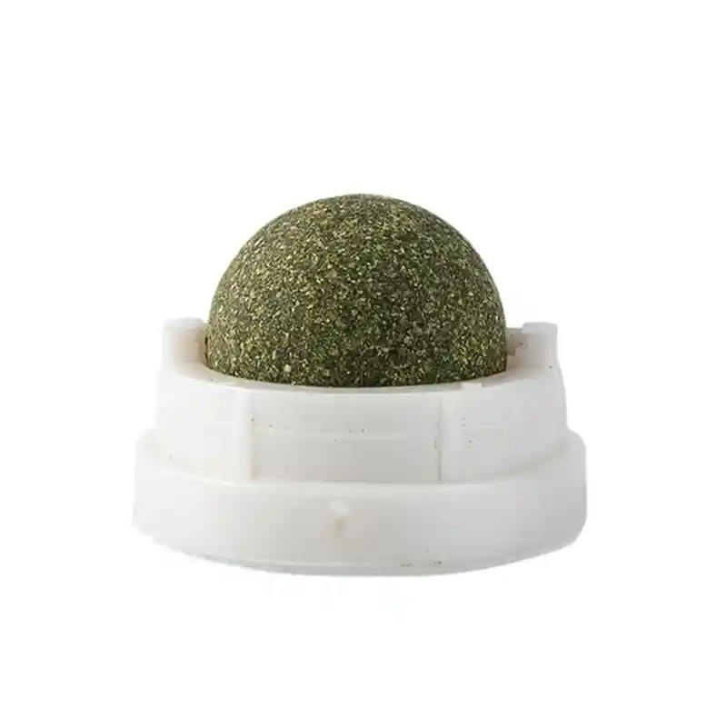 Bola Giratoria De Catnip Para Gatos (blanco)