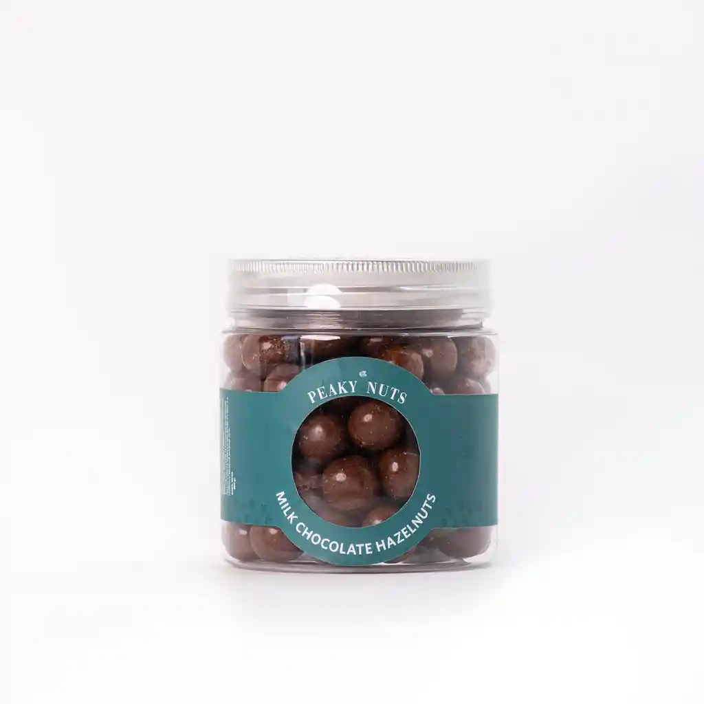 Milk Chocolate Hazelnuts 380 Plastic Small