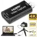 Capturadora De Video Hdmi Full Hd 1080p A Usb