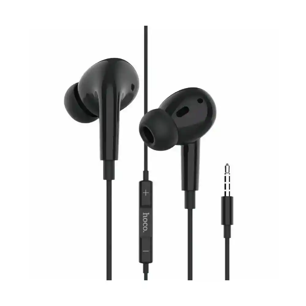 Audifono Jack 3.5mm Y Control De Volumen Estéreo Hi-res Audio Hoco Pro