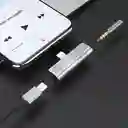 Adaptador Iphone Lightning 3.5mm Auxiliar Y Splitter Carga