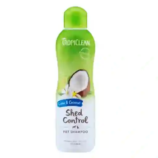 Tropiclean, Shampoo Lime Coconut, Control Anti Pelecha, (dog Cat) (592ml)