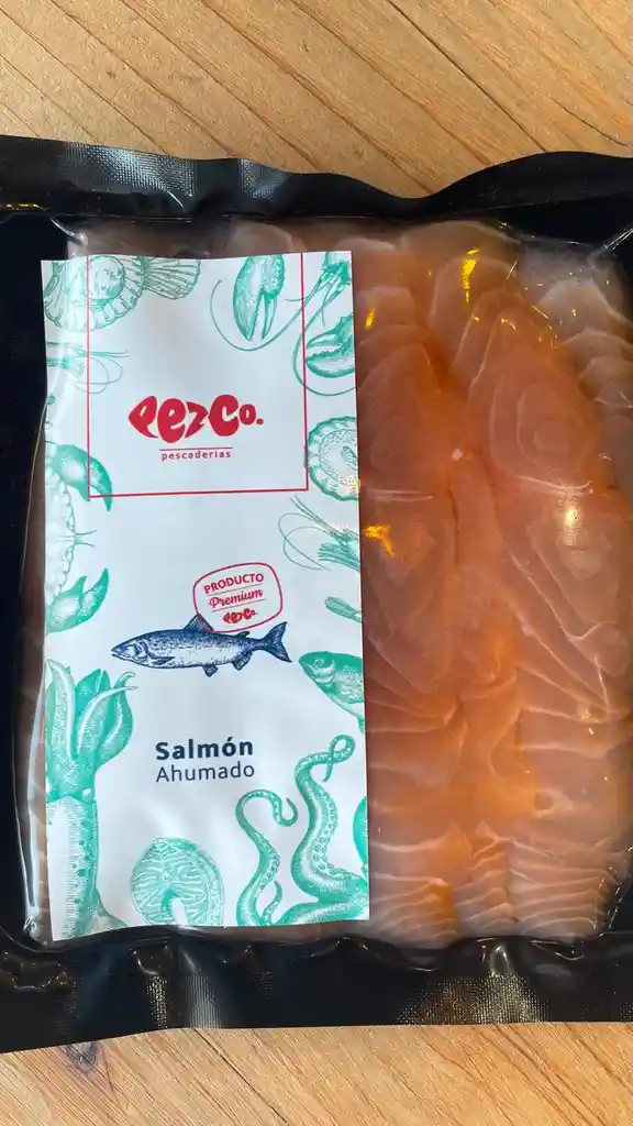 Salmón Ahumado En Frío 125grs