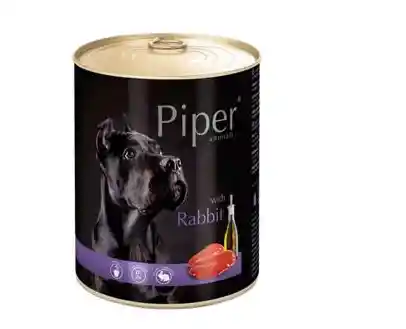 Alimento Húmedo Piper Para Perro Conejo 800grs