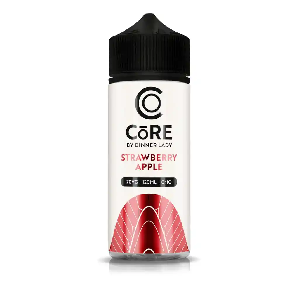 E-liquid Líquido Vaporizador Strawberry Apple 120ml 0% - Core By Dinner Lady