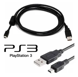 Cable Usb De Control Playstation 3 Ps3 Mini Usb V3 Carga