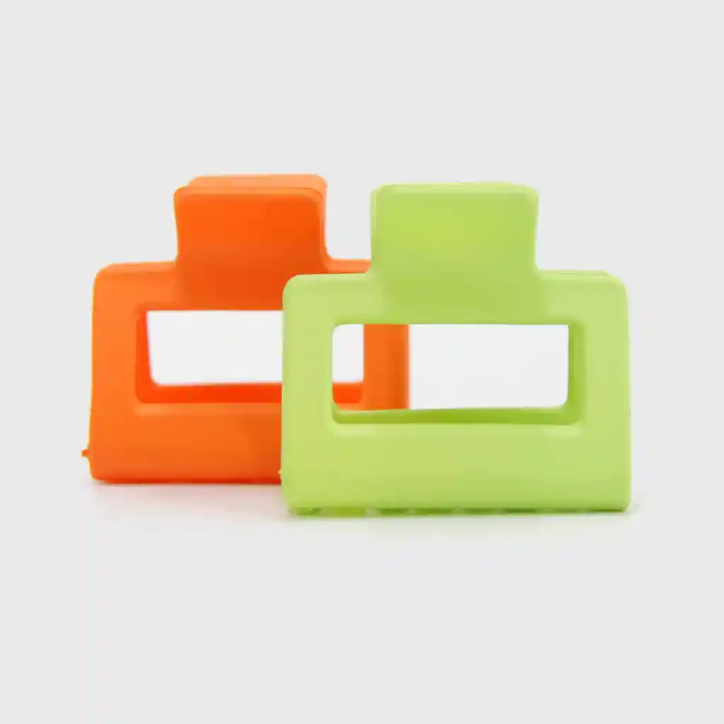 Par Hair Clips Rectangular