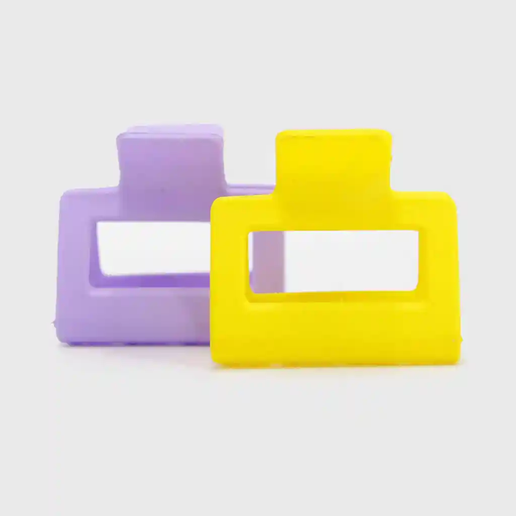 Par Hair Clips Rectangular