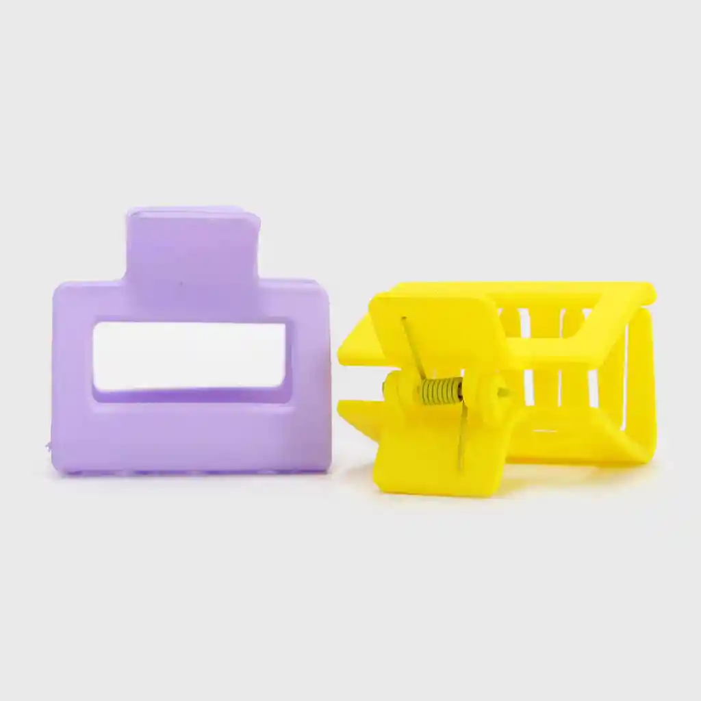 Par Hair Clips Rectangular