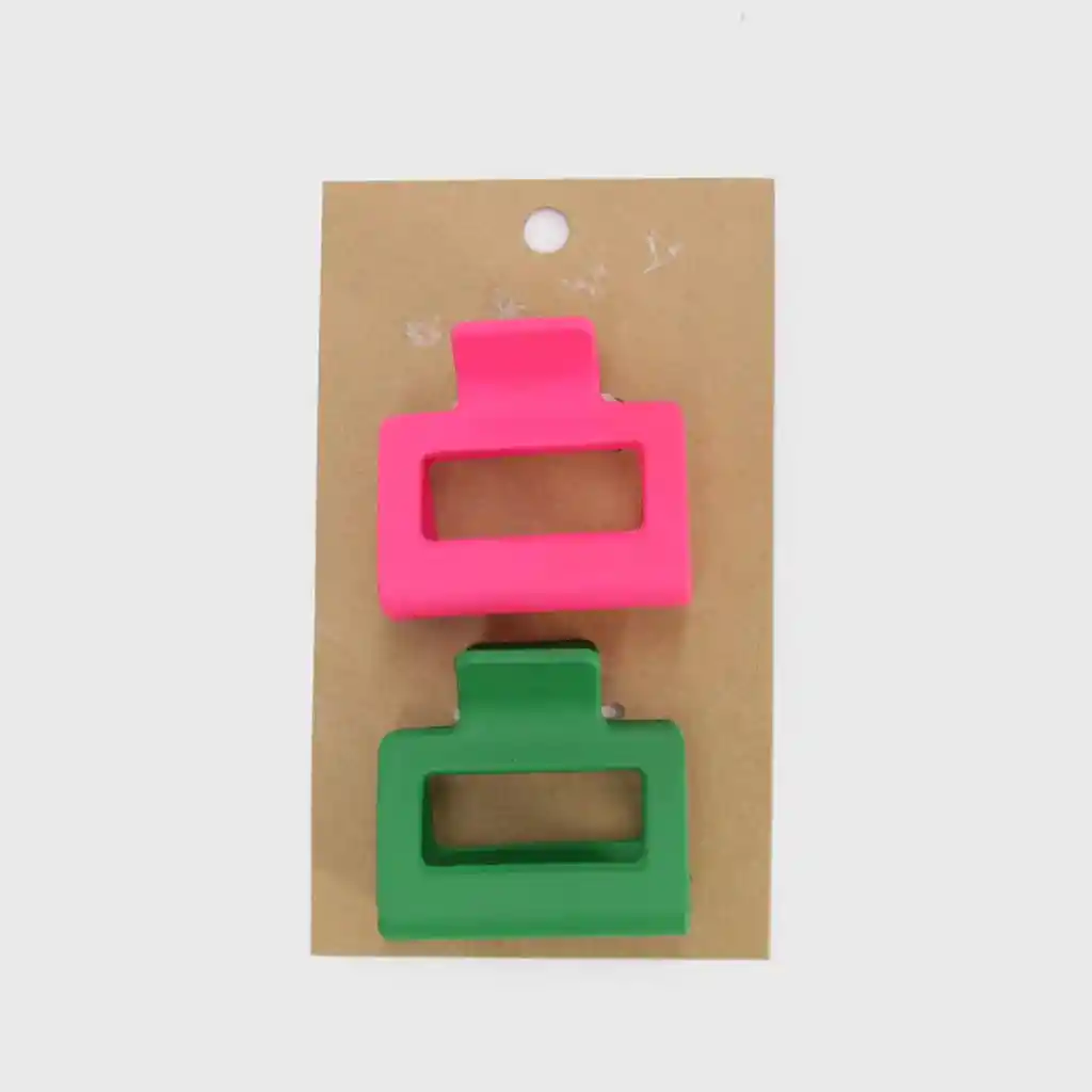 Par Hair Clips Rectangular