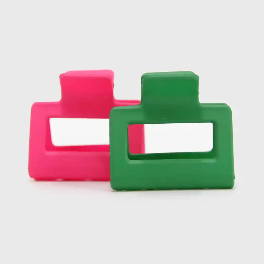 Par Hair Clips Rectangular