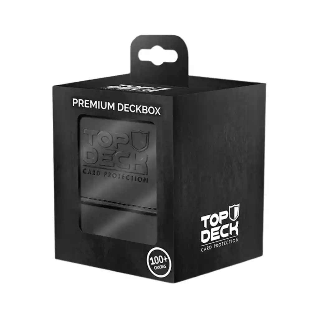 Portamazo Stronghold Premium Card Deck Box 100+ Negro