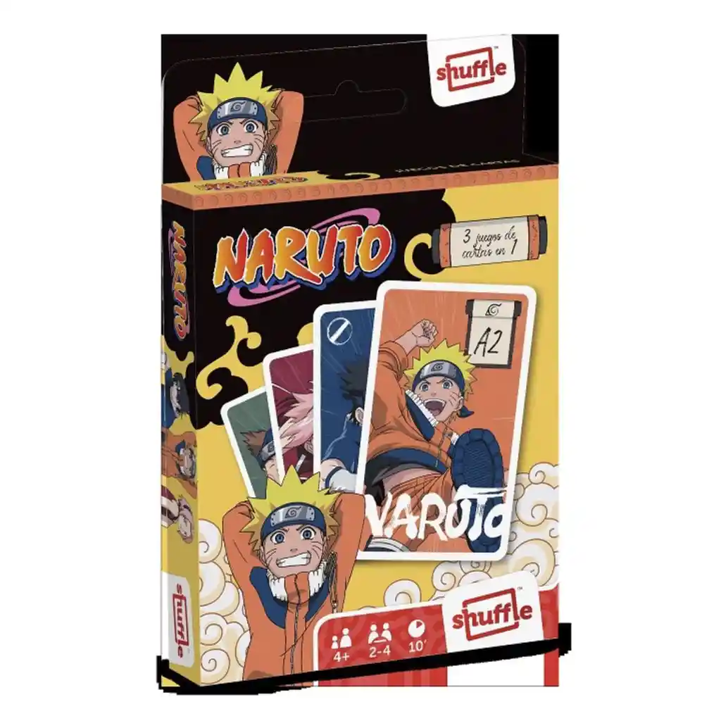 Naruto Shuffle 3 En 1