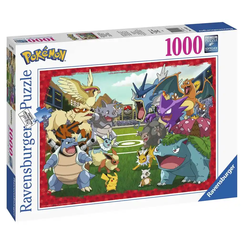 Puzzle Rompecabezas Pokémon 1000 Piezas