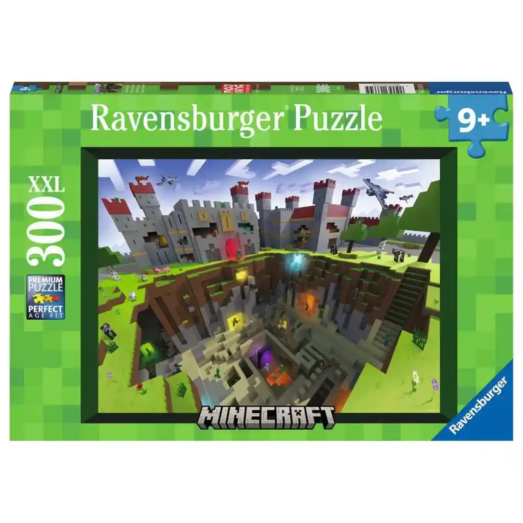 Puzzle Rompecabezas Minecraft 300 Piezas Xxl