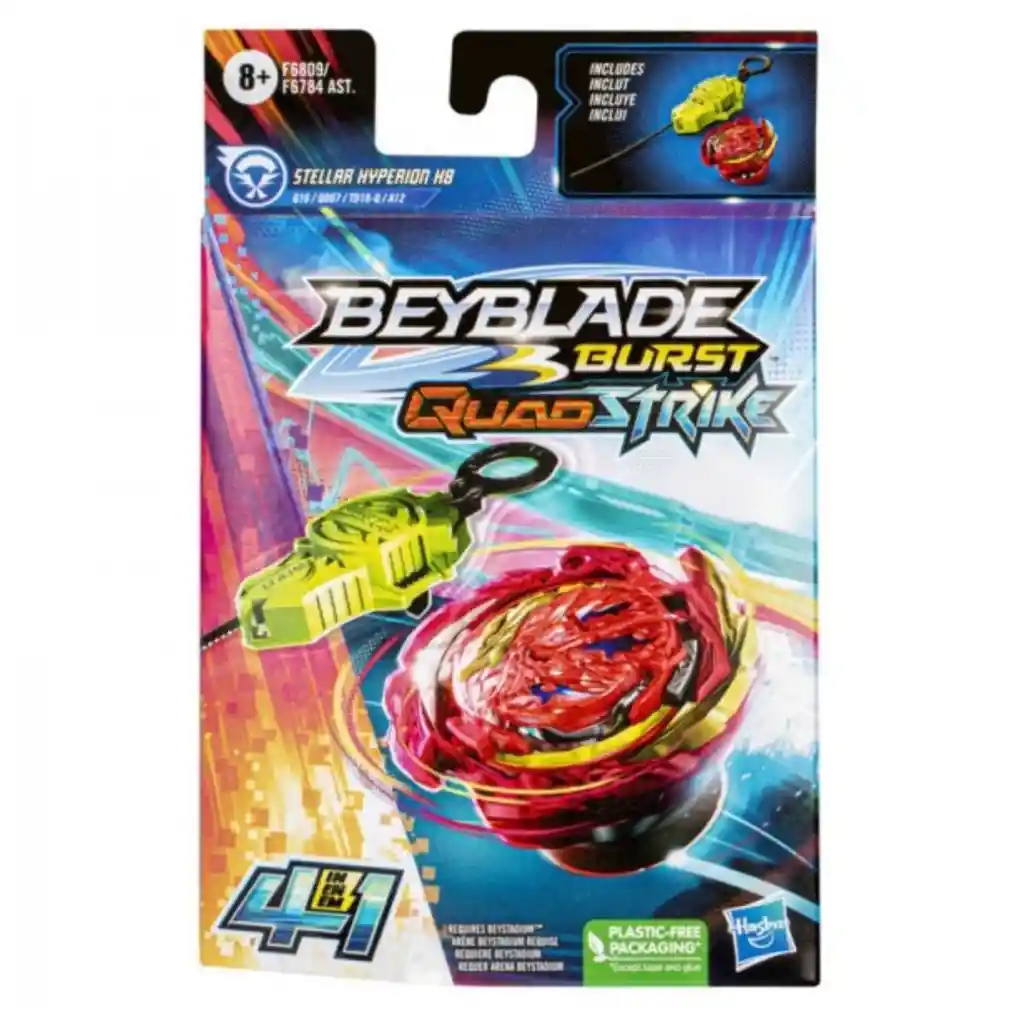 Beyblade Burst Quadstrike Stellar Hyperion H8