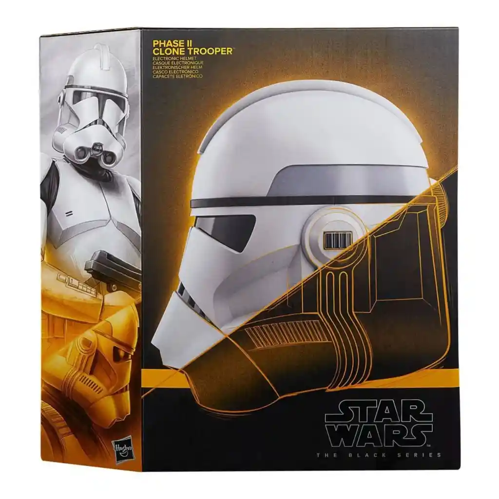 Star Wars The Black Series Soldado Clon Phase Ii Casco Electrónico