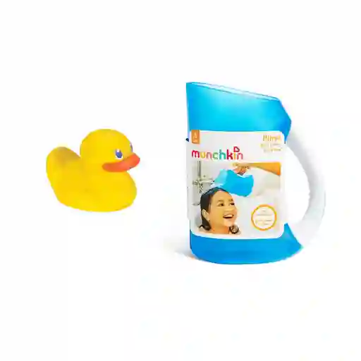 Termómetro De Patito Mas Jarra Flexible Infantil Baño