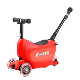 Scooter Mini2go Deluxe Plus Micro Rojo