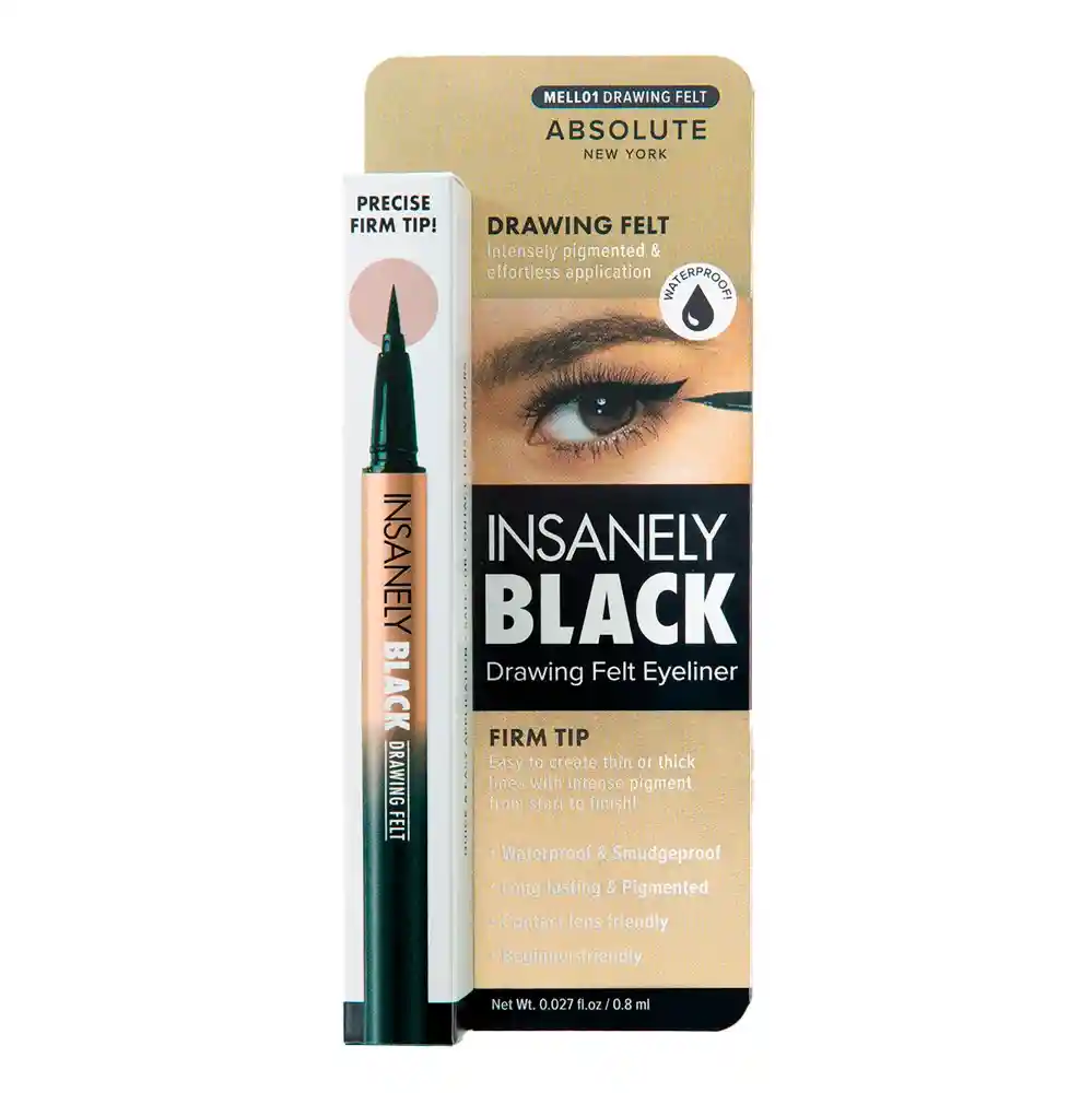 Delineador De Ojos Black Drawing Felt