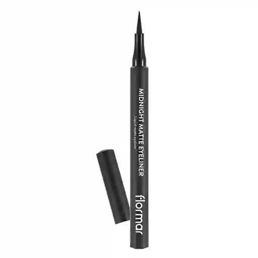 Delineador De Ojos Midnight Matte Eyeliner Black