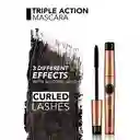 Máscara De Pestañas Triple Action Mascara