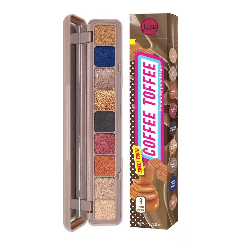 Paleta De Sombras De Ojos Coffee Toffee