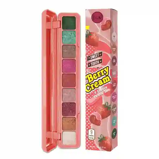 Paleta De Sombras De Ojos Berry Cream