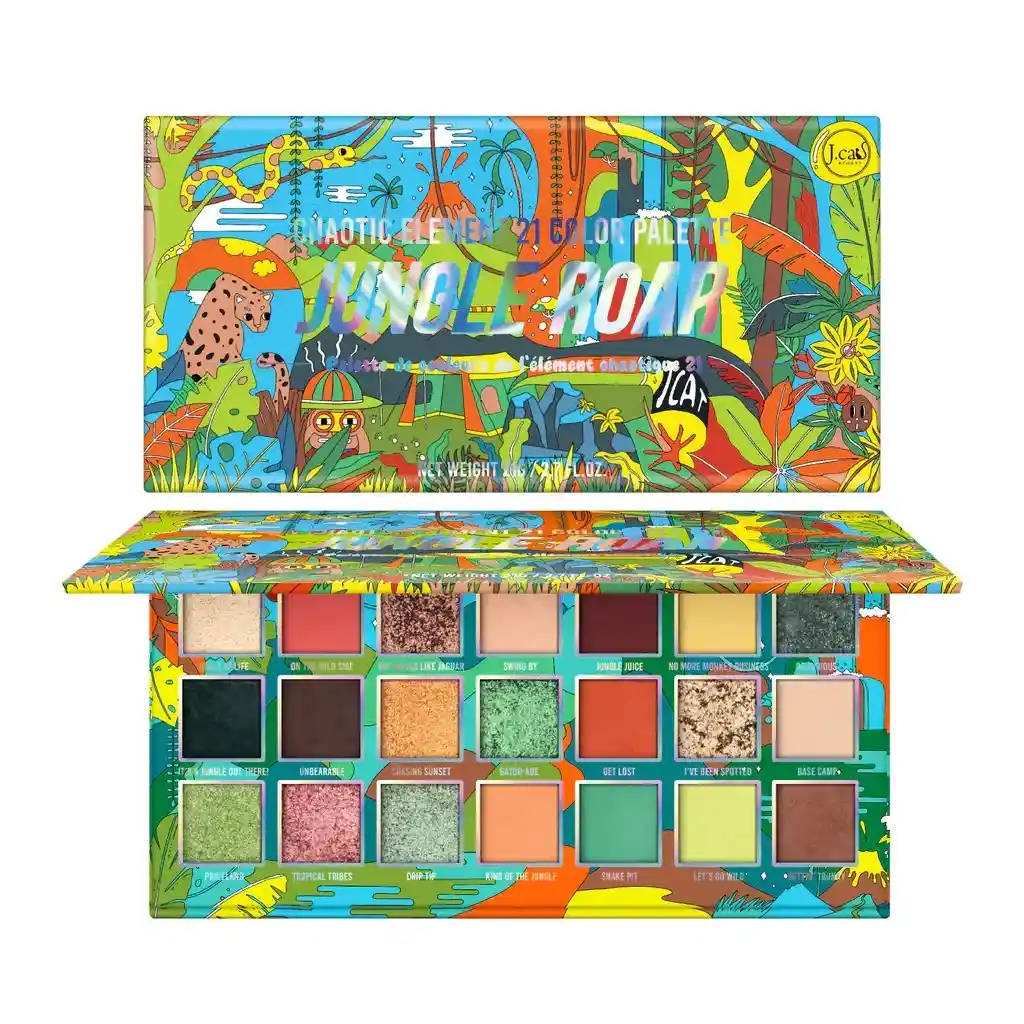 Paleta De Sombras De Ojos Jungle Roar