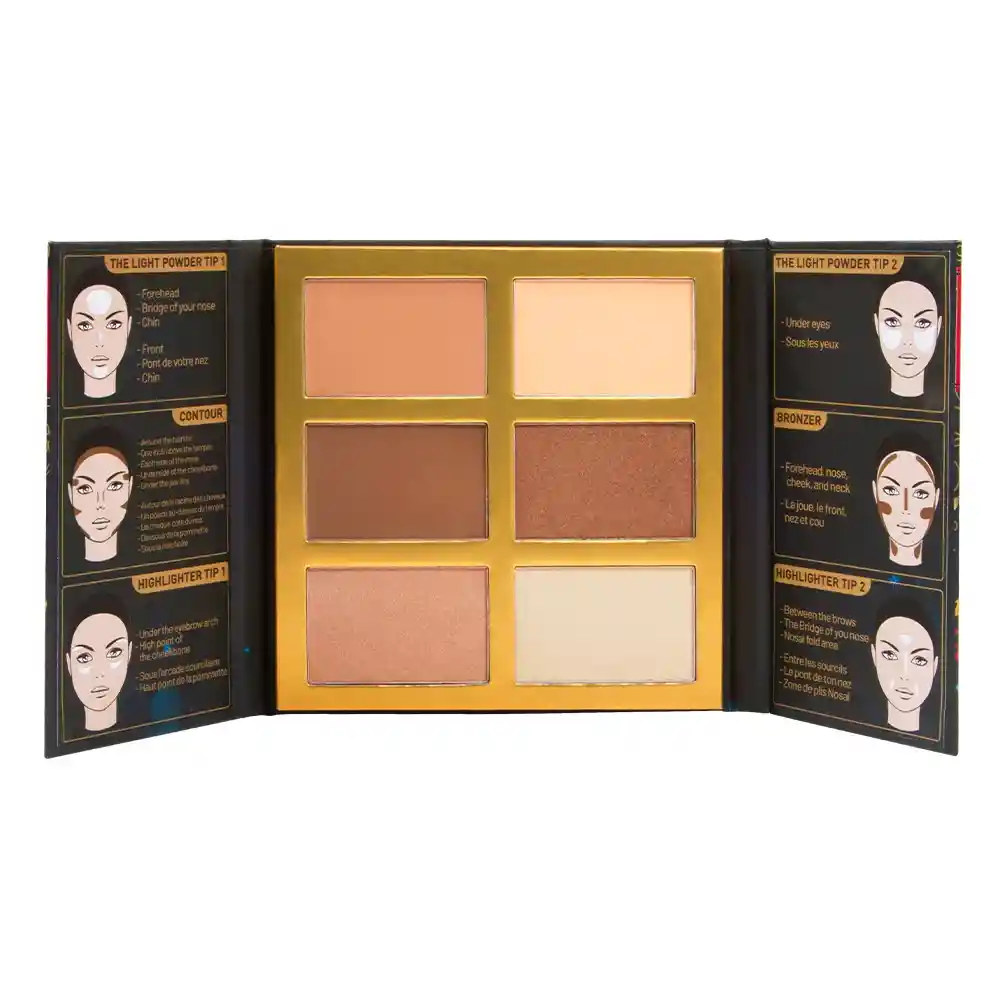 Paleta De Rostro Medium Dark