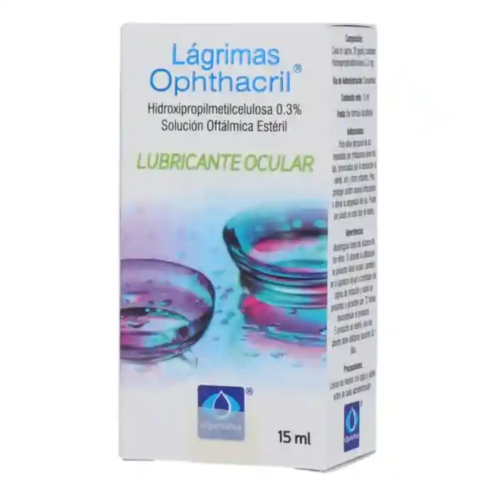 Ophthacril Lubricante Ocular X 15 Ml