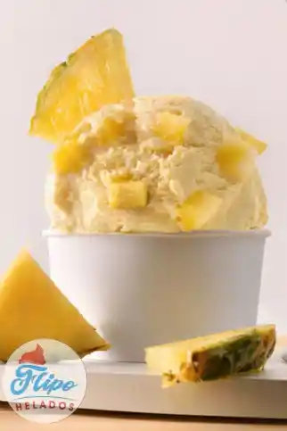 Piña(1/2 Litro) De Helado