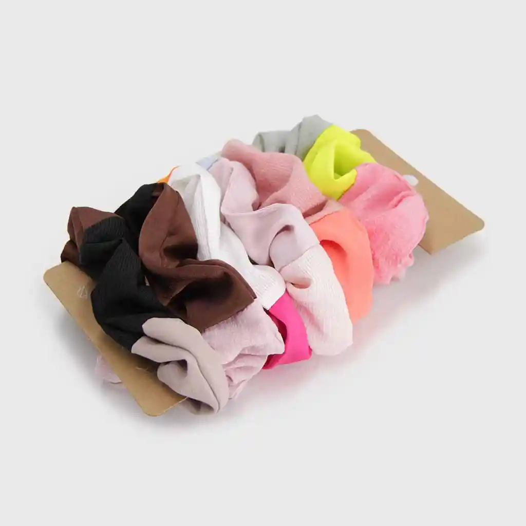 Set Scrunchies Multicolor A