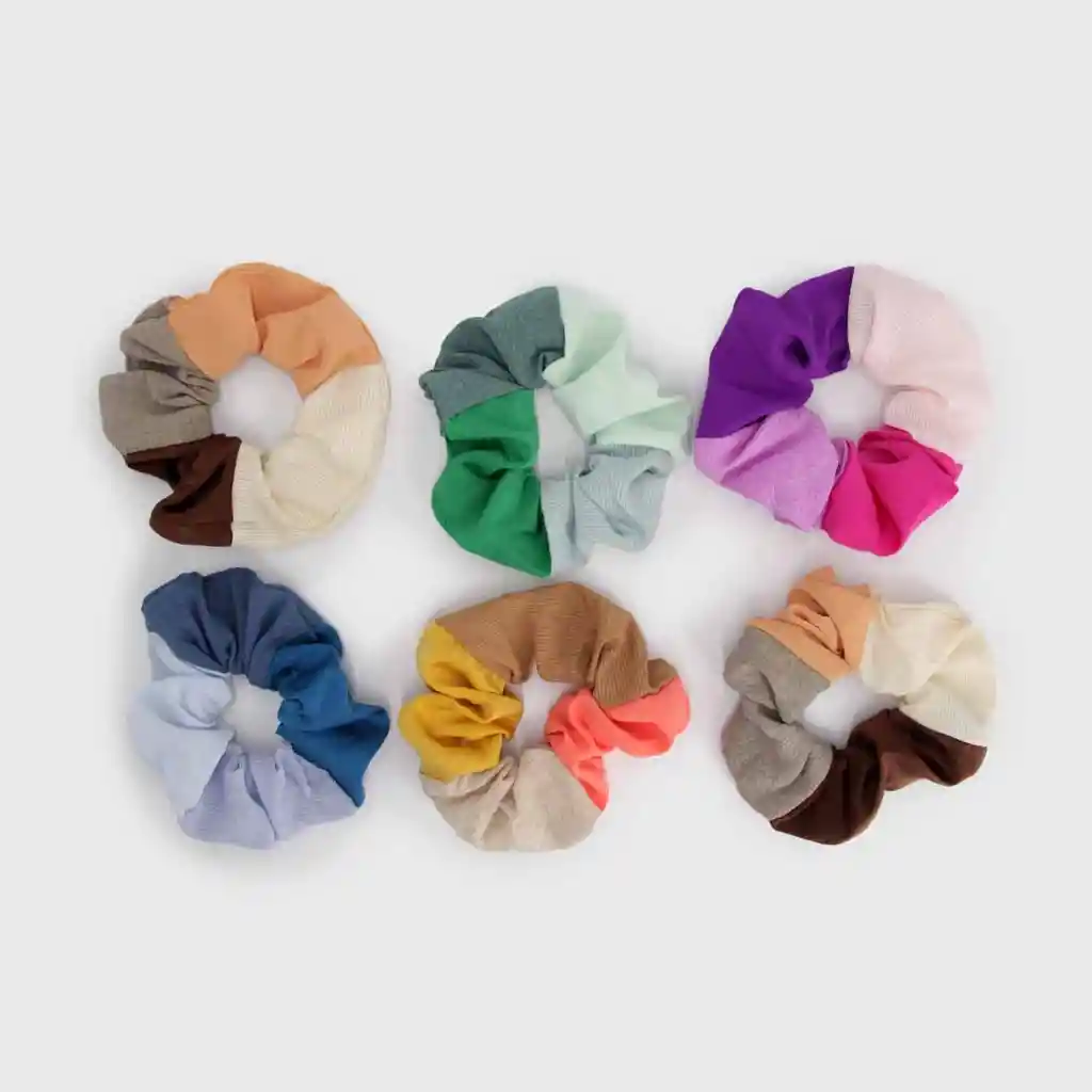 Set Scrunchies Multicolor B