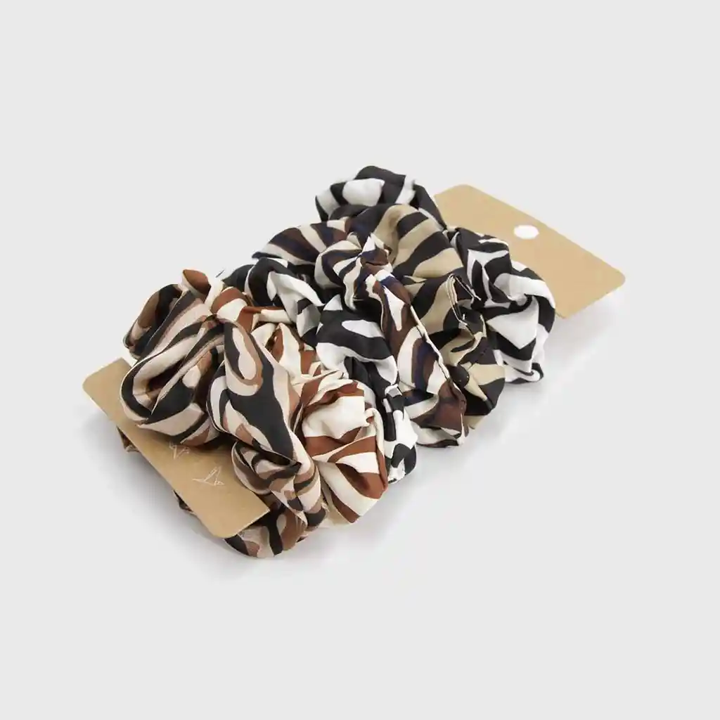 Set Scrunchies Cebra