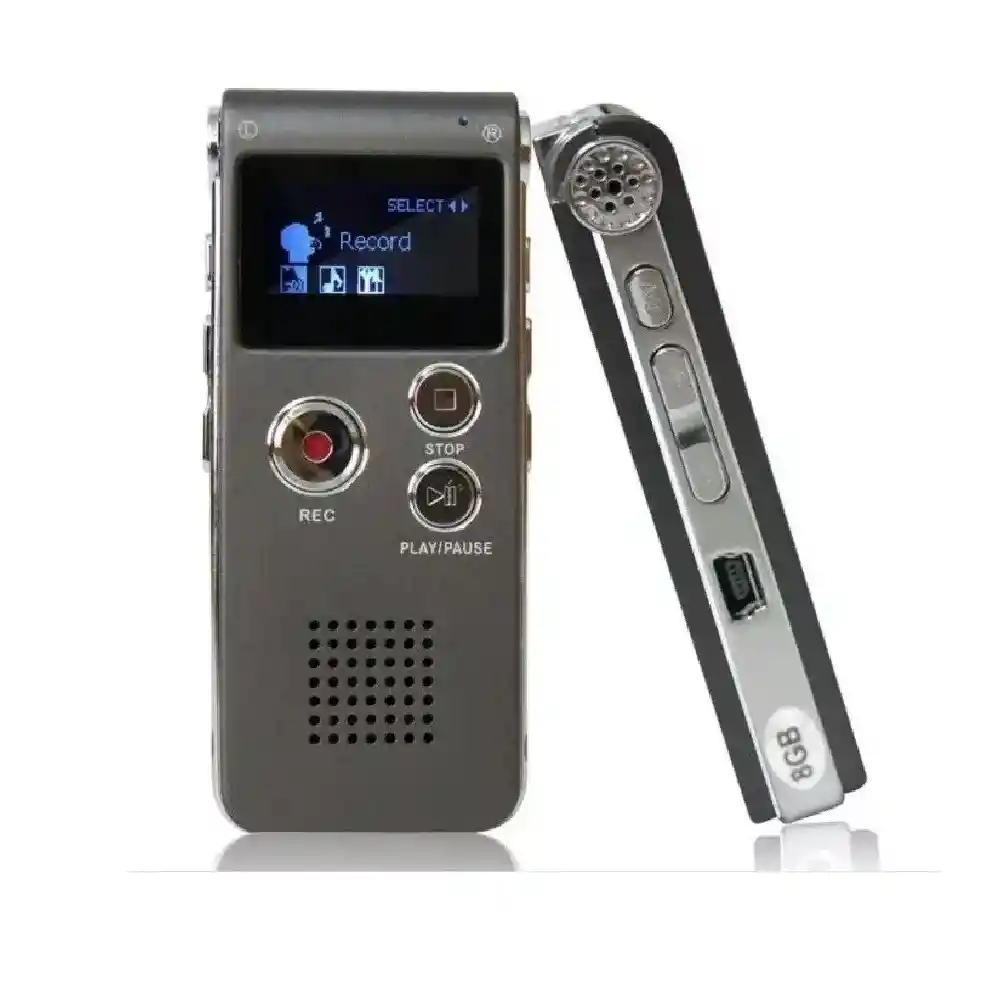 Grabadora Digital Profesional De Voz 8gb Mp3