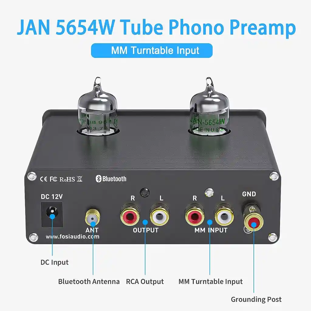 Preamplificador De Tocadiscos – Fosi Audio Box X3 Bluetooth