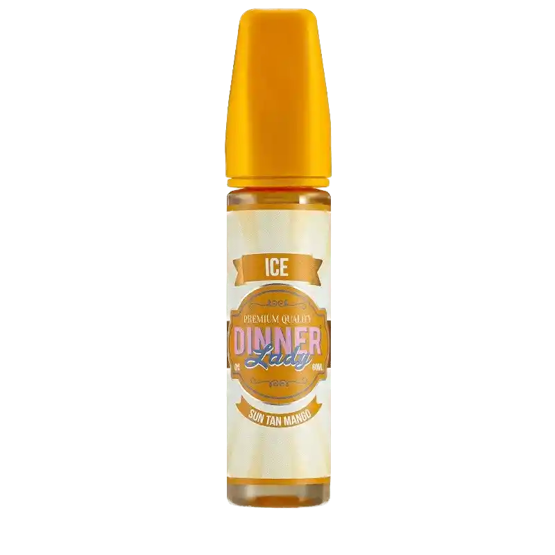 E-liquid Líquido Vaporizador Ice Sun Tan Mango 50ml Shortfill - Dinner Lady