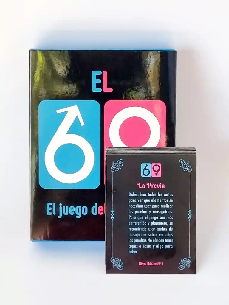 Juego Erótico De Cartas "el 69"