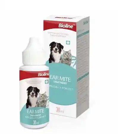 Aceite Para Ácaros Del Oído En Perros Y Gatos 30 Ml